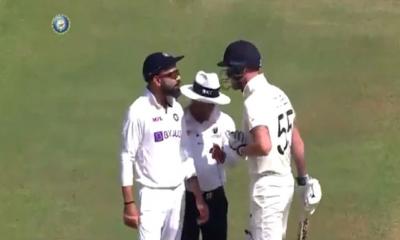 হঠাৎ মাঠের মধ্যেই স্টোকস-কোহলির ঝগড়া (ভিডিও)