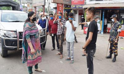 স্বাস্থ্যবিধি না মানায় ২১ জনকে জরিমানা