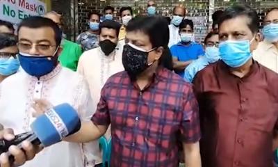 স্বাস্থ্যবিধি না মানায় পল্টনের চায়না টাউন মার্কেট বন্ধ