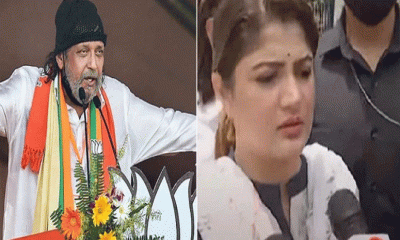 শ্রাবন্তীর নেতৃত্বে থানা ঘেরাও, বাতিল মিঠুনের রোড শো