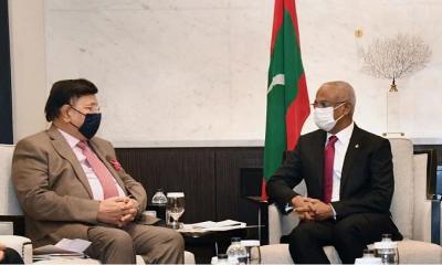 নৌপথ চালু করতে মালদ্বীপের সহযোগিতা চায় বাংলাদেশ