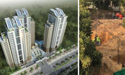 পাহাড় কেটে নির্মাণ হচ্ছে ‘কনডোমিনিয়াম গ্রিন পার্ক’