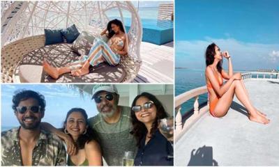 মেয়ের বিকিনি পরা ছবি তুলে দিলেন বাবা