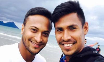 আজই দেশে ফিরছেন সাকিব-মুস্তাফিজ