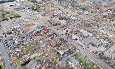 যুক্তরাষ্ট্রে ভয়াবহ টর্নেডো, নিহত ১০০ ছাড়ানোর আশঙ্কা