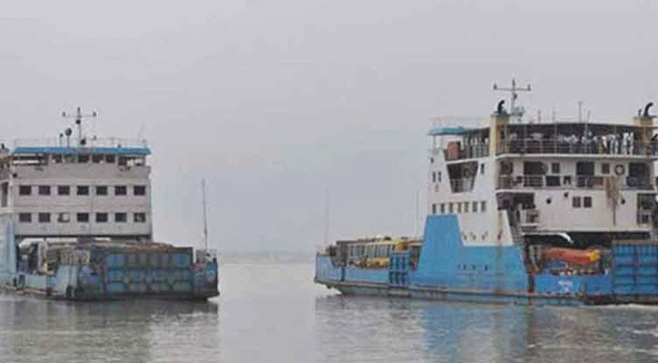শিমুলিয়া-বাংলাবাজার নৌরুটে ফেরি চলাচল স্বাভাবিত