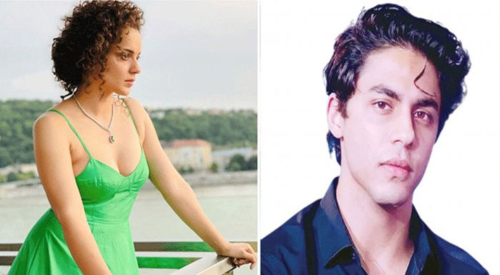 সব মাফিয়া পাপ্পুরা আসছে শাহরুখ পুত্রকে বাঁচাতে: কঙ্গনা