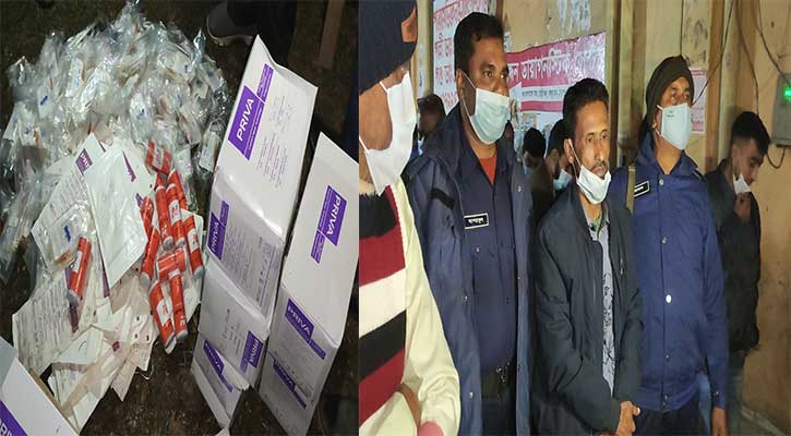 সরকারি চিকিৎসা সামগ্রী চুরি করে বিক্রি করতে গিয়ে হাতেনাতে ধরা খেলো হাসপাতাল কর্মচারী