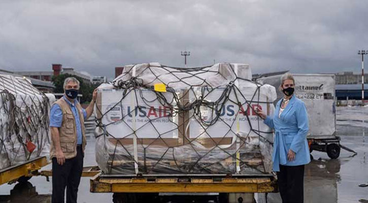 বাংলাদেশকে ১০০ ভেন্টিলেটর দিল যুক্তরাষ্ট্র