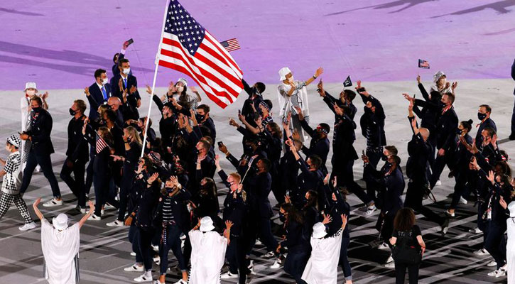 শেষ দিকে চীনকে হটিয়ে সেরা যুক্তরাষ্ট্র  