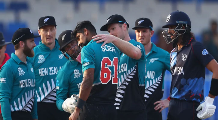 নামিবিয়াকে উড়িয়ে ভারতকে দুশ্চিন্তায় ফেলল কিউইরা