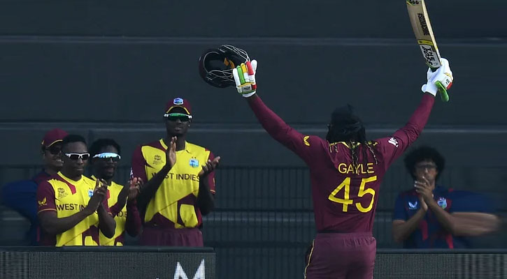 ক্যারিয়ারের শেষ আন্তর্জাতিক ম্যাচ খেলে ফেললেন গেইল