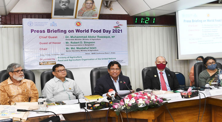 করোনাকালেও সকল ফসলের উৎপাদন বেড়েছে: কৃষিমন্ত্রী