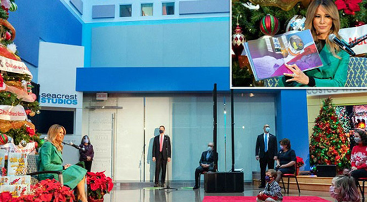 শেষ মুহূর্তে বিতর্কে জড়ালেন মেলানিয়া ট্রাম্প