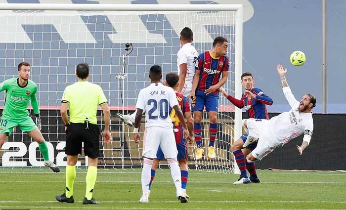 বার্সার মাঠে রিয়ালের দাপুটে জয়