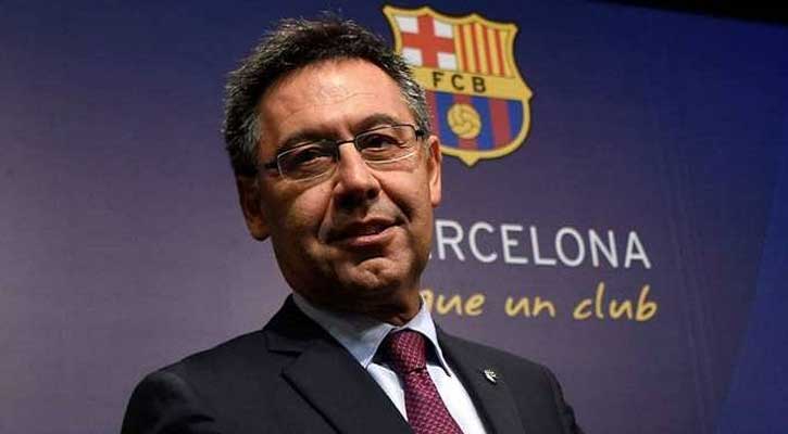 বার্সা প্রেসিডেন্ট বার্তামেউয়ের পদত্যাগ