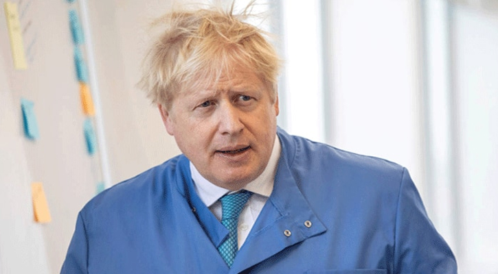 কোয়ারেন্টাইনে ব্রিটিশ প্রধানমন্ত্রী বরিস জনসন