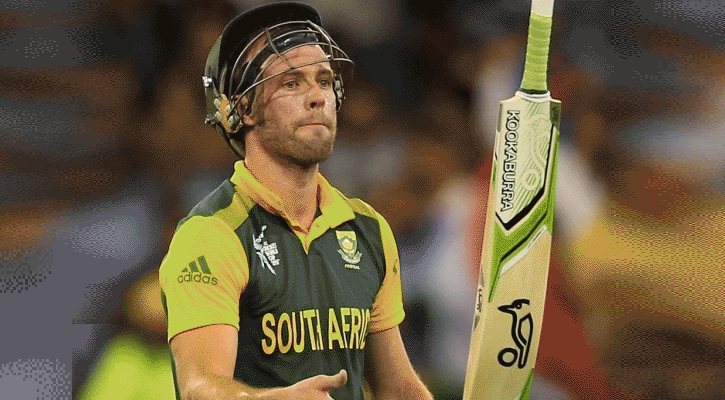 অবসর ভেঙ্গে জাতীয় দলে ফিরতে মরিয়া ডি ভিলিয়ার্স