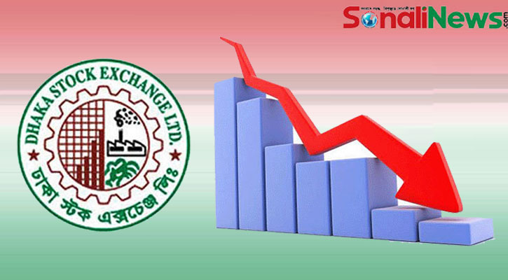 সূচকের পতনে কমেছে লেনদেনও