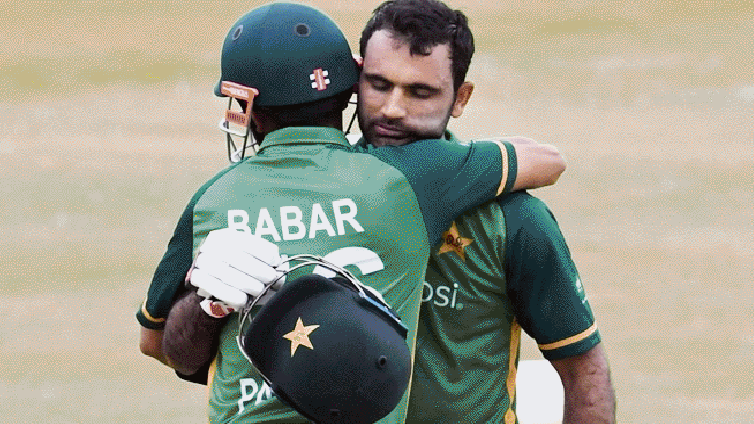 ফখর-বাবরের ব্যাটে বিশাল টার্গেট পাকিস্তানের