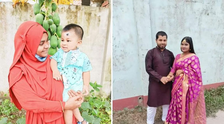 গভীর রাতে মিললো স্ত্রী-সন্তানের লাশ, স্বামী আটক