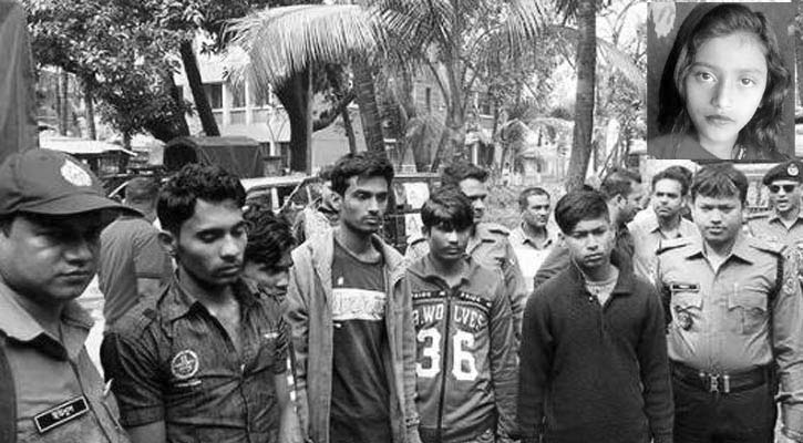 শিশু মিমকে ধর্ষণ ও হত্যা মামলায় ৮ জনের মৃত্যুদণ্ড