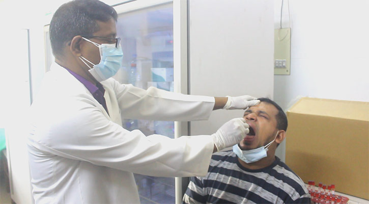 মুন্সীগঞ্জে অ্যান্টিজেন টেস্ট শুরু