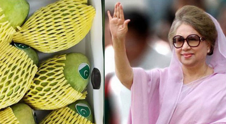 খালেদা জিয়ার জন্য আম পাঠিয়েছে পাকিস্তান