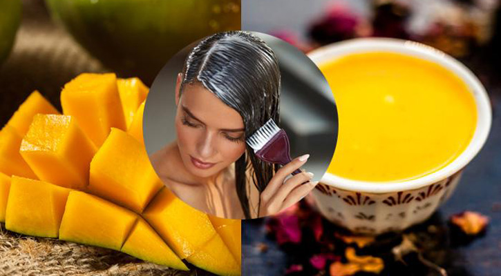 চুলের বিভিন্ন সমস্যা সমাধানে আমের ব্যবহার