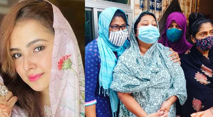 প্রাণনাশের হুমকি, জিডি করলেন মুনিয়ার বড় বোন