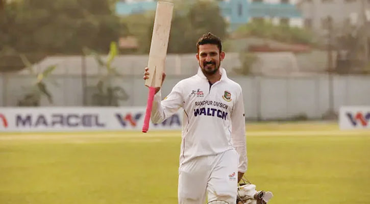 বিতর্কের মধ্যেই নাসিরের দুর্দান্ত সেঞ্চুরি