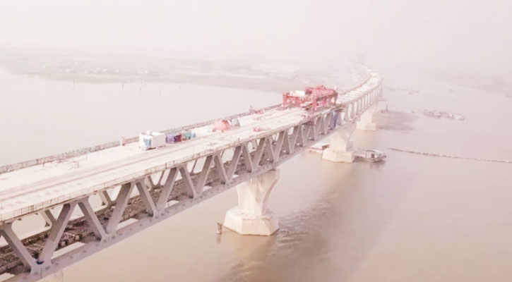 দৃশ্যমান হলো স্বপ্নের পদ্মাসেতু