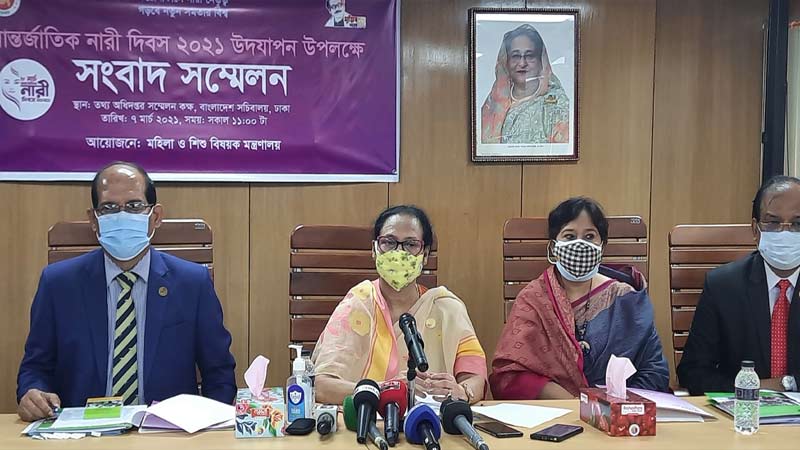 নারী দিবসে শ্রেষ্ঠ ৫ জয়িতা পাবেন সম্মাননা