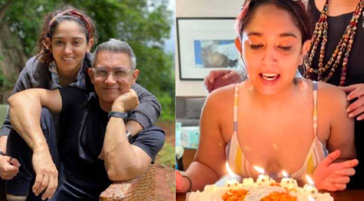 বিকিনি পরায় সমালোচনা, জবাব দিলেন আমির কন্যা