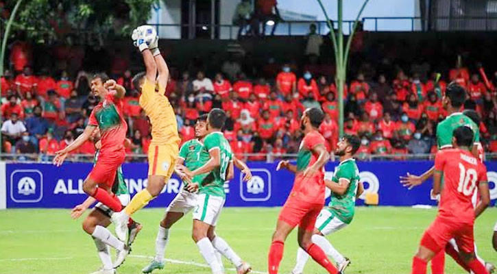 মালদ্বীপের বিপক্ষে হেরেছে বাংলাদেশ