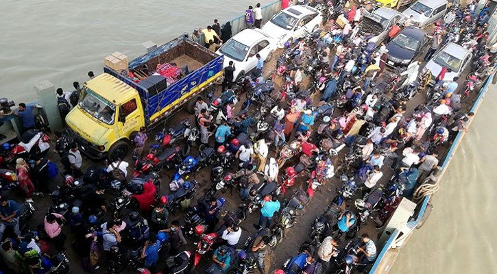 এখন পর্যন্ত ঢাকা ছেড়েছে ৭৩ লাখ মানুষ