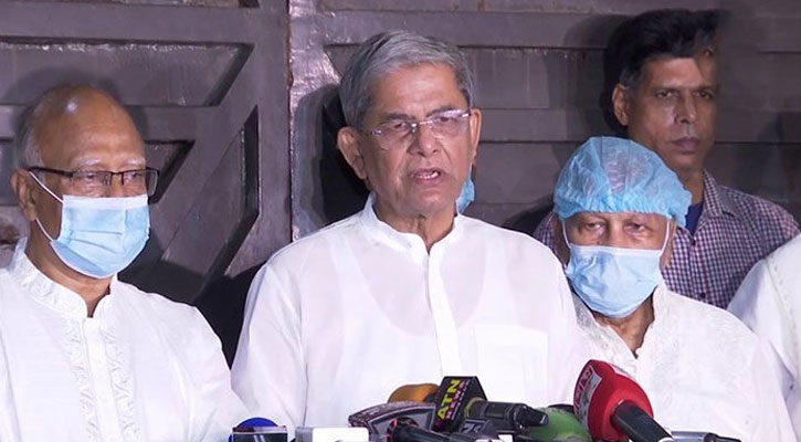 সাড়ে তিন বছর পর খালেদার সাথে ফখরুলের দেখা