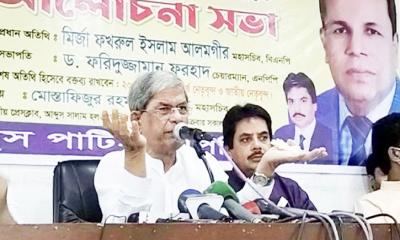 সরকার পতনের আগে ছাত্রদল ঘরে ফিরবে না: ফখরুল