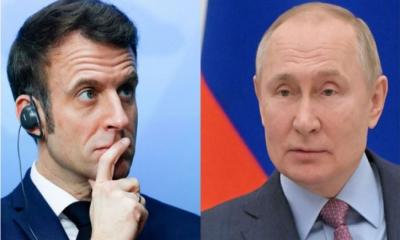 পুতিন ইউক্রেনে ঐতিহাসিক ভুল করেছেন: ম্যাক্রোঁ