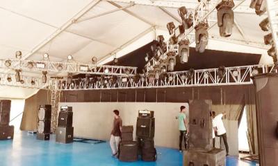 উৎসবের জন্য প্রস্তুত শিমুলিয়া প্রান্ত  