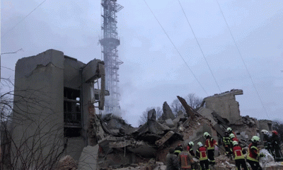 ইউক্রেনে টিভি টাওয়ারে রুশ হামলা, নিহত ৯  