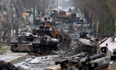 মৃত্যুপুরী বুচায় গণকবরের সন্ধান