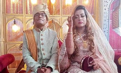 ব্যাংক কর্মকর্তাকে বিয়ে করলেন সানাই