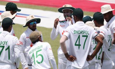 ছিটকে গেলেন শরিফুল, ঢাকা টেস্টের জন্য দল ঘোষণা