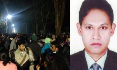 সহপাঠীর মৃত্যুর জেরে উত্তাল রাবি, প্রক্টরকে প্রত্যাহার