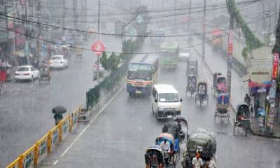 ঢাকাসহ বিভিন্ন এলাকায় বজ্রসহ বৃষ্টির পূর্বাভাস