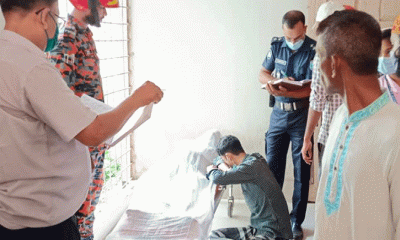 টিকা দিতে এসে সড়কে প্রাণ হারালেন বৃদ্ধ