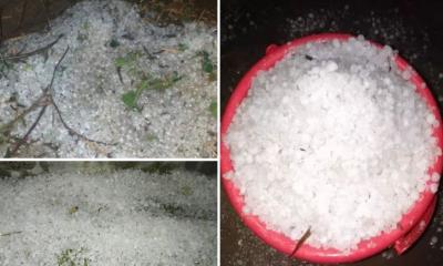 শীতে ঝড় ও শিলাবৃষ্টি