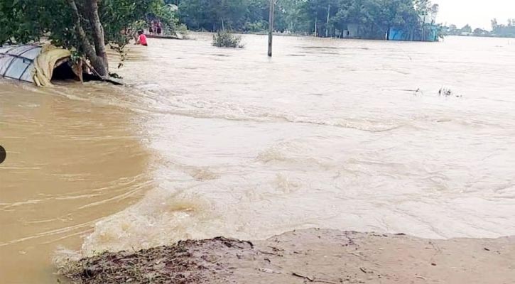 বন্যা পরিস্থিতির অবনতি, হবিগঞ্জে আড়াইশ গ্রাম প্লাবিত