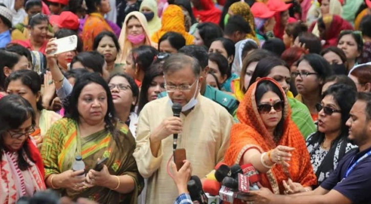 নির্বাচনের আগ পর্যন্ত বিএনপিকে প্রতিহতের ডাক তথ্যমন্ত্রীর  